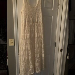 White summer dress